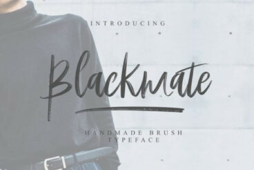 Blackmate Font