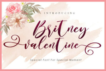 Britney Valentine Font