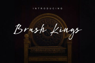 Brush Kings Font