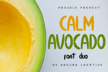 Calm Avocado Font