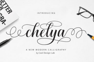 Chelya Calligraphy Font