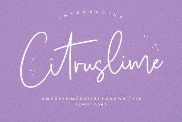 Citruslime Font