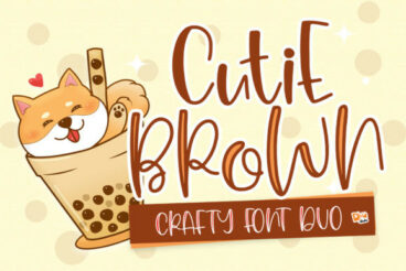 Cutie Brown Font