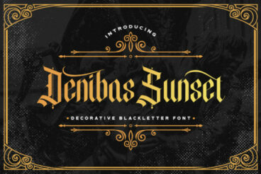 Denibas Sunset Font