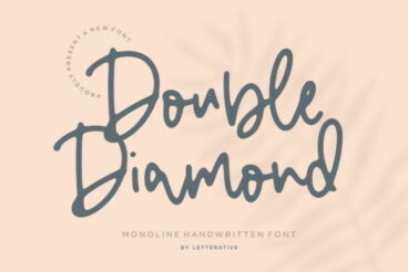 Double Diamond Font