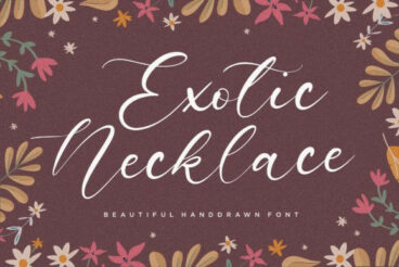 Exotic Necklace Font