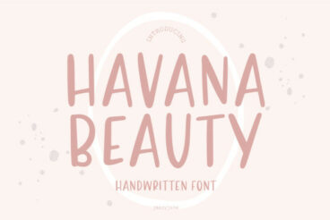 Havana Beauty Font