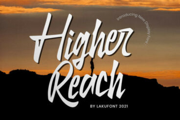 Higher Reach Font