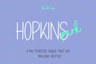 Hopkins Park Font