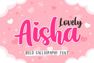 Lovely Aisha Font