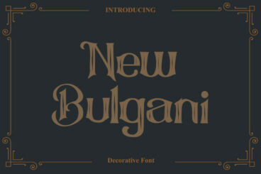 New Bulgani Font