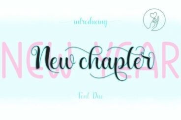 New Year New Chapter Font