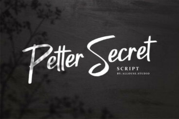 Petter Secret Font