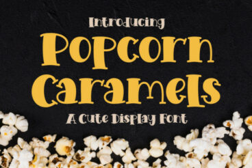 Popcorn Caramels Font