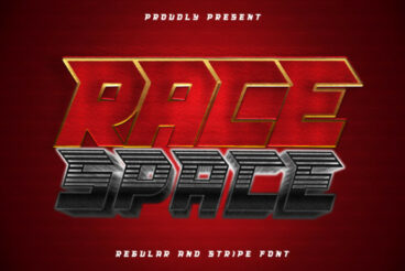 Race Space Font