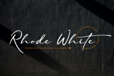 Rhode White Font