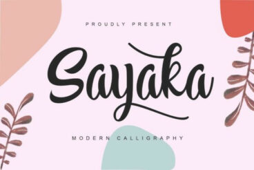 Sayaka Font