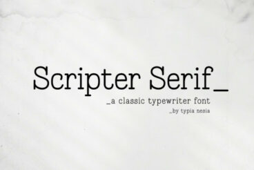 Scripter Font