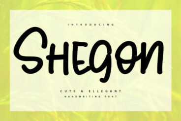 Shegoon Font