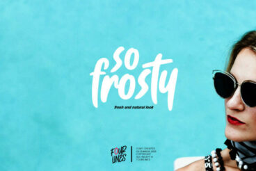 So Frosty Font