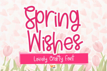 Spring Wishes Font