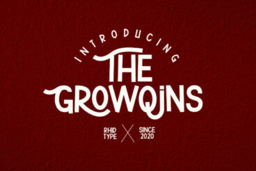 The Growqins Font