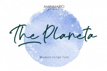 The Planeta Font