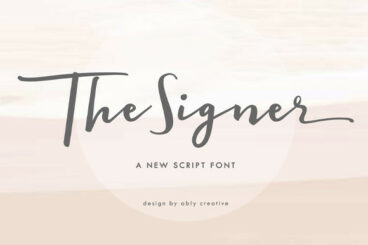 The Signer Font