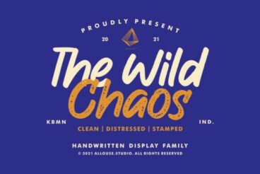 The Wild Chaos Font