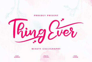 Thing eve Font