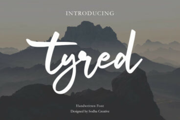 Tyred Font