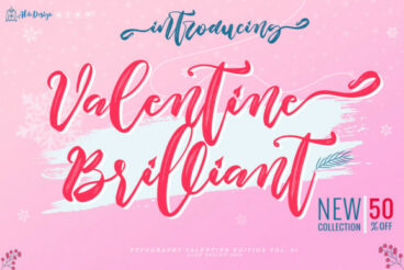 Valentine Brilliant Font