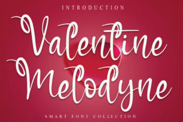 Valentine Melodyne Font