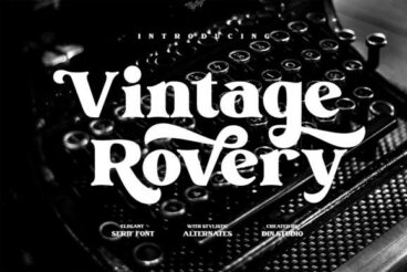 Vintage Rovery Font