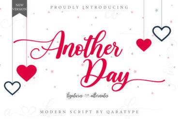 Another Day Font