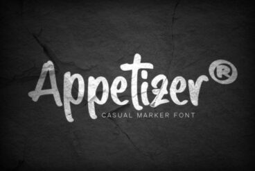 Appetizer Font