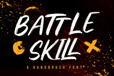 Battle Skill Font