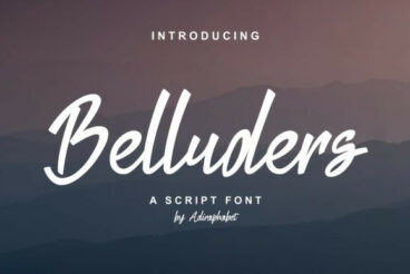 Belluders Font