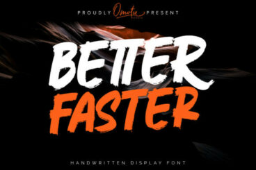 Better Faster Font
