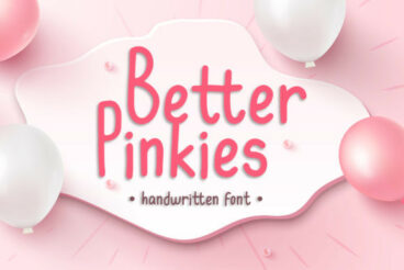 Better Pinkies Font