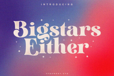 Bigstars Either Font