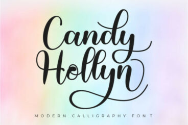 Candy Hollyn Font