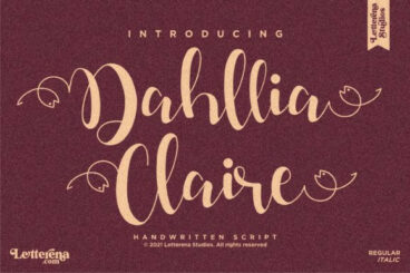 Dahllia Claire Font