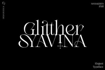 Glitther Syavina Font