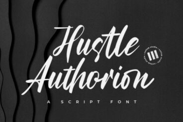 Hustle Authorion Font