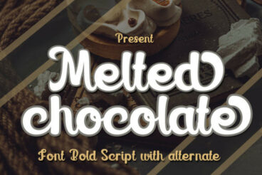 Melted Chocolate Font