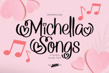 Michella Songs Font