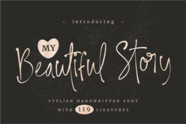 My Beautiful Story Font