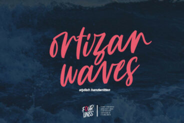 Ortizan Waves Font