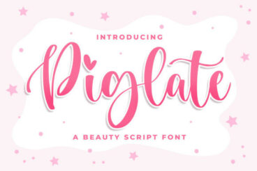 Piglate Font